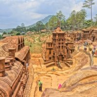 Dalat Flower - Clay tunnel and Waterfall Tour